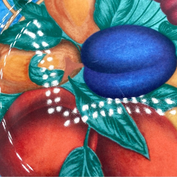 Casual Victoria & Beale Forbidden Fruit 7.5” Plates Fine Translucent Porcelain - Picture 10 of 10